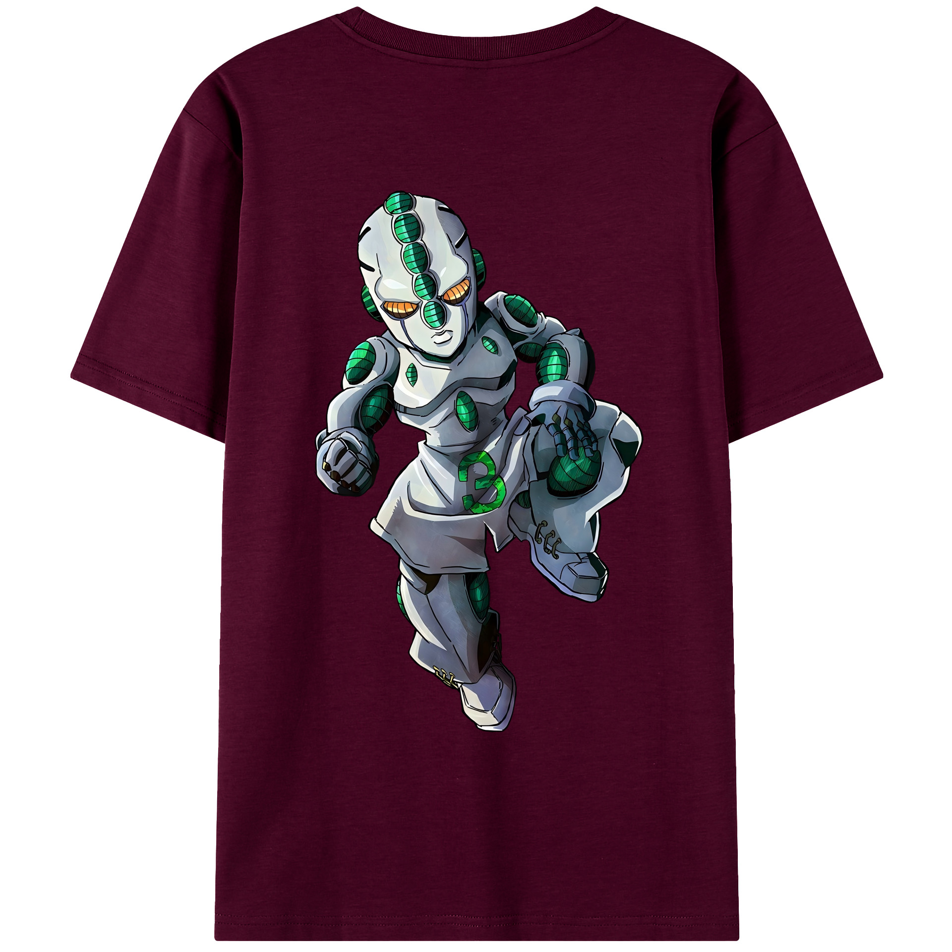 （画像用） ジョジョの奇妙な冒険 広瀨康一 JoJo's Bizarre Adventure Hirose Koichi レディース半袖Tシャツ(バックプリント)